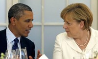 เยอรมนีและสหรัฐยืนยันว่า ยังมีทางออกด้านการทูตให้แก่วิกฤติในไครเมีย