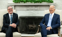 President Biden meets new British PM on NATO sidelines