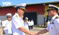 Sailing vessel Le Quy Don visits Royal Brunei Navy
