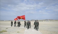 Команда химиков-разведчиков Вьетнамской народной армии завоевала серебряную медаль на конкурсе в рамках АрМИ-2021