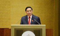 Утром 12 ноября премьер-министр Фам Минь Тинь ответил на вопросы депутатов