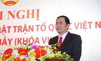Chủ tịch Ủy ban Trung ương MTTQ Việt Nam Trần Thanh Mẫn thăm, chúc mừng Hội Cựu chiến binh Việt Nam