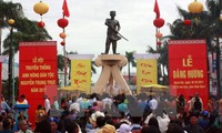 Dâng hương tưởng nhớ Anh hùng dân tộc Nguyễn Trung Trực 