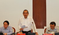 Phó Thủ tướng Trương Hòa Bình làm việc với Thành ủy Thành phố Hồ Chí Minh về cải cách tư pháp