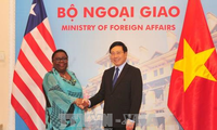 Bộ trưởng Ngoại giao Liberia và Việt Nam hội đàm