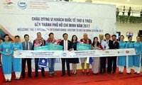 Thành phố Hồ Chí Minh đón du khách quốc tế thứ 6 triệu