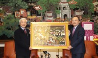  Tổng Bí thư Nguyễn Phú Trọng thăm, chúc Tết Đảng bộ, chính quyền, nhân dân tỉnh Hưng Yên