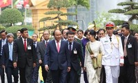 Cố vấn Nhà nước Cộng hòa Liên bang Myanmar kết thúc chuyến thăm chính thức Việt Nam 
