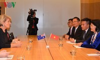 Phó Chủ tịch nước Đặng Thị Ngọc Thịnh tiếp Bộ trưởng Ngoại giao Australia
