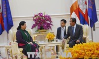 Lãnh đạo Campuchia đánh giá cao quan hệ hợp tác với Việt Nam