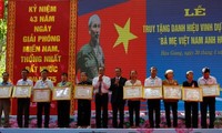 Tỉnh Hậu Giang truy tặng danh hiệu Nhà nước “Bà mẹ Việt Nam anh hùng”