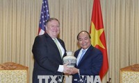 Thủ tướng Chính phủ Nguyễn Xuân Phúc tiếp Ngoại trưởng Hoa Kỳ Mike Pompeo