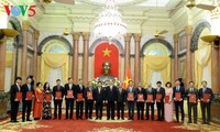 Chủ tịch nước Trần Đại Quang: Phục vụ tốt nhất lợi ích quốc gia - dân tộc và sự phát triển bền vững 