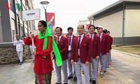 Lễ Thượng cờ của Đoàn Thể thao Việt Nam tại ASIAD 2018