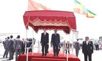 Chủ tịch nước Trần Đại Quang bắt đầu chuyến thăm cấp Nhà nước Ethiopia