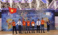Đội tuyển Việt Nam 2 vô địch Cuộc thi Sáng tạo Robot châu Á - Thái Bình Dương (ABU Robocon) 2018