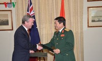  Việt Nam-Australia ký Tuyên bố tầm nhìn chung về thúc đẩy hợp tác quốc phòng