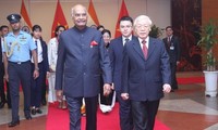 Tổng thống Ấn Độ Ram Nath Kovind kết thúc chuyến thăm cấp Nhà nước tới Việt Nam