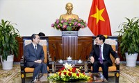 Phó Thủ tướng, Bộ trưởng Ngoại giao Phạm Bình Minh tiếp Đại sứ Trung Quốc tại Việt Nam