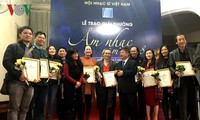 Trao Giải thưởng Âm nhạc Hội Nhạc sĩ Việt Nam năm 2018
