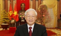 Tổng Bí thư, Chủ tịch nước Nguyễn Phú Trọng chúc tết Xuân Kỷ Hợi 2019