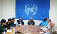 Đoàn Tổ công tác liên ngành làm việc với các cơ quan của Phái bộ UNMISS tại Nam Sudan