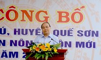 Thủ tướng dự Lễ công bố xã Quế Phú, Quảng Nam đạt chuẩn nông thôn mới 