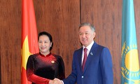 Chủ tịch Quốc hội Việt Nam Nguyễn Thị Kim Ngân hội kiến Chủ tịch Hạ viện Kazakhstan 