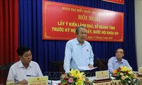 Phó Thủ tướng Thường trực Chính phủ Trương Hòa Bình tiếp xúc cử tri tỉnh Long An 