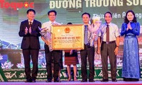 Đón nhận bằng xếp hạng Di tích Quốc gia đặc biệt Đường Trường Sơn-Đường Hồ Chí Minh