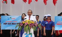 Phó Thủ tướng thường trực Trương Hòa Bình dự lễ ra quân Thanh niên tình nguyện Hè 2019
