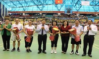 Phó Chủ tịch nước Đặng Thị Ngọc Thịnh dự Liên hoan Thể dục - Thể thao Phụ nữ toàn quốc năm 2019