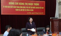 Phó Chủ tịch nước Đặng Thị Ngọc Thịnh thăm và làm việc tại tỉnh Lai Châu