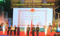 Lễ kỷ niệm 30 năm ngày tái lập tỉnh Quảng Trị