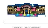 Lễ hội Đèn lồng Hội An “thắp sáng” trang chủ Google
