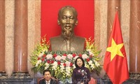 Phó Chủ tịch nước Đặng Thị Ngọc Thịnh tiếp đoàn đại biểu dân tộc thiểu số tiêu biểu Hà Giang