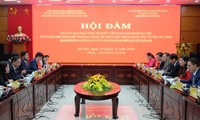 Hà Nội trao đổi thông tin với Ủy ban Hội nghị hiệp thương Chính trị Nhân dân Trung Quốc Khu Tự trị Tây Tạng