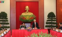 Tổng Bí thư, Chủ tịch nước Nguyễn Phú Trọng gặp Đoàn điển hình tiên tiến toàn quốc