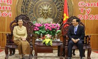 Phó Thủ tướng Vương quốc Campuchia thăm, chúc Tết tại tỉnh Long An