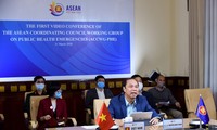 Hội nghị trực tuyến Nhóm Công tác trực thuộc Hội đồng Điều phối ASEAN về ứng phó các tình huống y tế công cộng khẩn cấp