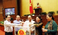 Bà Nguyễn Thị Kim Ngân được bầu làm làm Chủ tịch Hội đồng bầu cử quốc gia