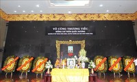 Cử hành trọng thể Lễ truy điệu và an táng Nguyên Bí thư Trung ương Đảng Trần Quốc Hương