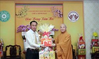 Ban Tôn giáo Chính phủ chúc Tết Chủ tịch Hội đồng Trị sự Giáo hội Phật giáo Việt Nam