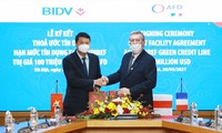 BIDV được cấp hạn mức 100 triệu USD để tài trợ lĩnh vực năng lượng xanh