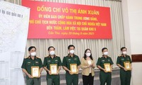 Phó Chủ tịch nước Võ Thị Ánh Xuân làm việc với Quân khu 9