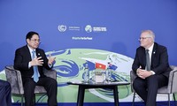 Thủ tướng Chính phủ Phạm Minh Chính tiếp Thủ tướng Australia và Chủ tịch Hội đồng châu Âu