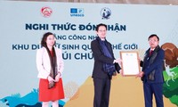 Ninh Thuận đón Bằng công nhận Khu dự trữ sinh quyển thế giới Núi Chúa