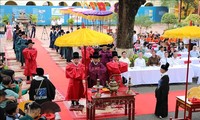 Tái hiện nghi lễ ban quạt dịp Tết Đoan Ngọ tại Hoàng thành Thăng Long