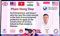 Viện Đại học kỷ lục thế giới:Tôn vinh doanh nhân - Luật sư Phạm Hồng Điệp về bảo vệ môi trường