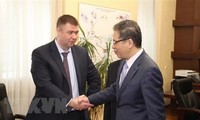 Đại sứ Việt Nam tại Nga thăm và chúc tết liên doanh dầu khí Rusvietpetro